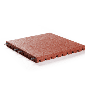Veiligheidstegel 50x50x4 cm Rood