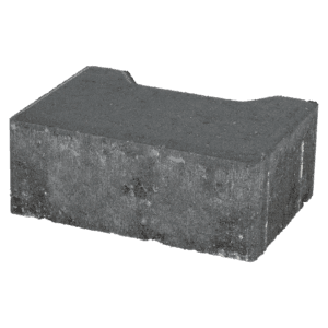 H-verbandrandsteen Ecotop Base 8 cm Antraciet