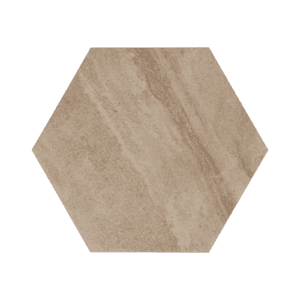 Staptegel Hexagons Cappuccino Ø60x52x2cm