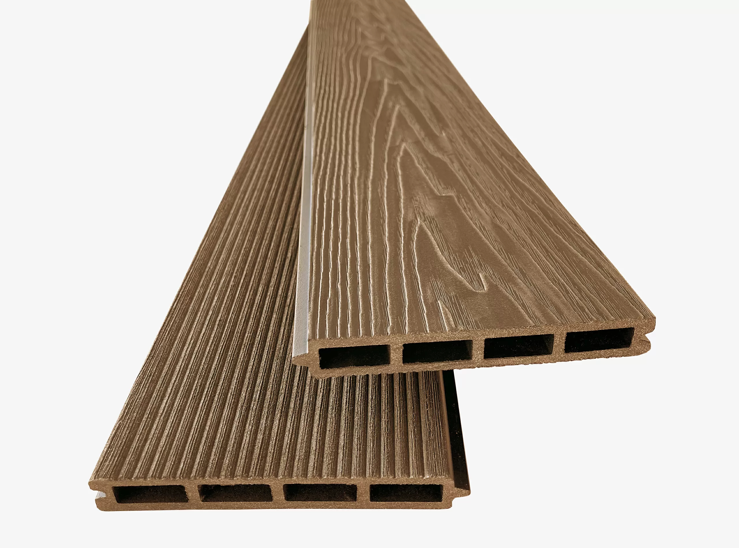 TardeX Stapelplank mes en groef 1-zijdig 3D - Eiken